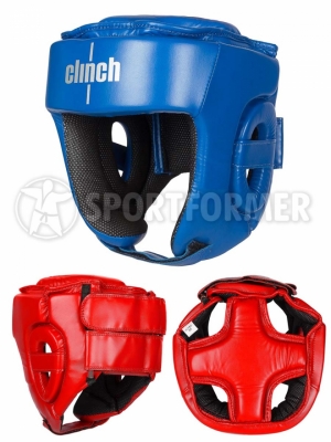 Шлем боевой Clinch Kick с защитой верха