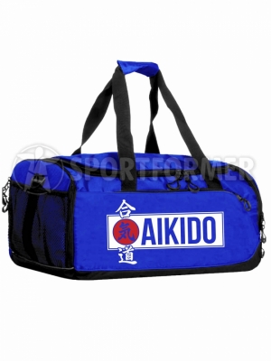 сумка айкидо синяя aikido