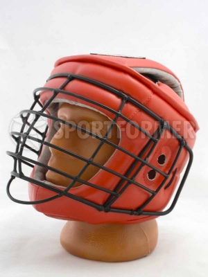 шлем с железной маской для арб рэй-спорт