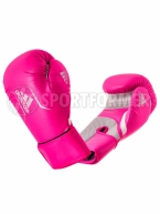 Боксерские перчатки Adidas Speed100 розовые